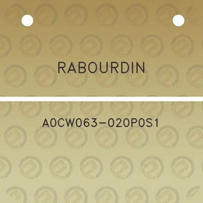 rabourdin-a0cw063-020p0s1