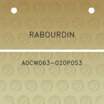 rabourdin-a0cw063-020p0s3