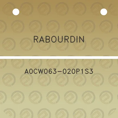 rabourdin-a0cw063-020p1s3