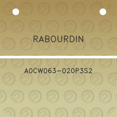 rabourdin-a0cw063-020p3s2