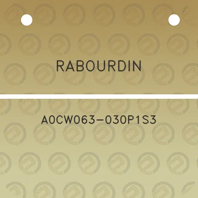 rabourdin-a0cw063-030p1s3