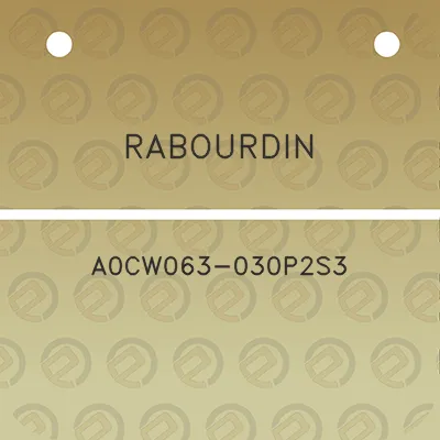 rabourdin-a0cw063-030p2s3