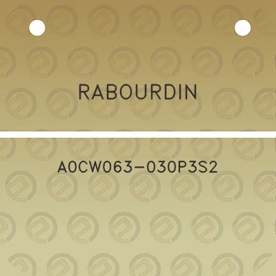 rabourdin-a0cw063-030p3s2