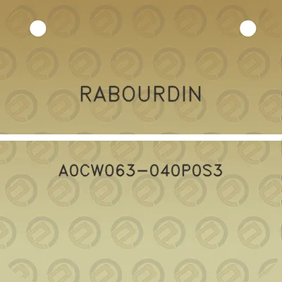 rabourdin-a0cw063-040p0s3