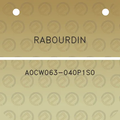 rabourdin-a0cw063-040p1s0