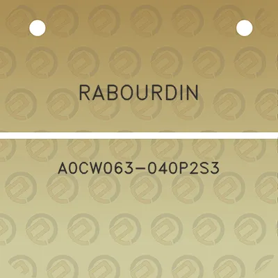 rabourdin-a0cw063-040p2s3