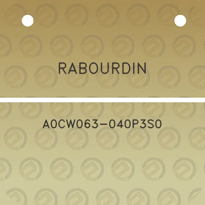 rabourdin-a0cw063-040p3s0