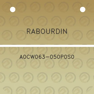 rabourdin-a0cw063-050p0s0