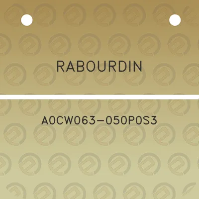 rabourdin-a0cw063-050p0s3