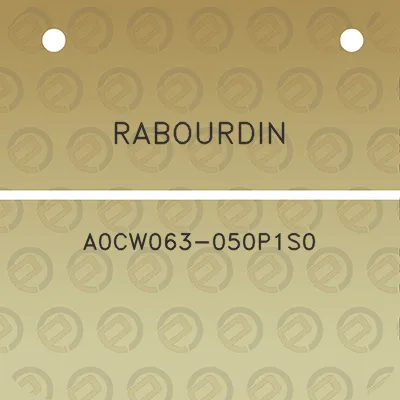 rabourdin-a0cw063-050p1s0