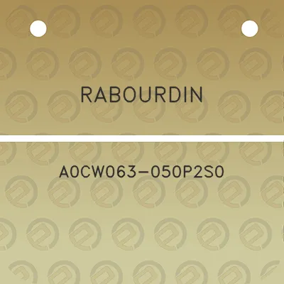 rabourdin-a0cw063-050p2s0