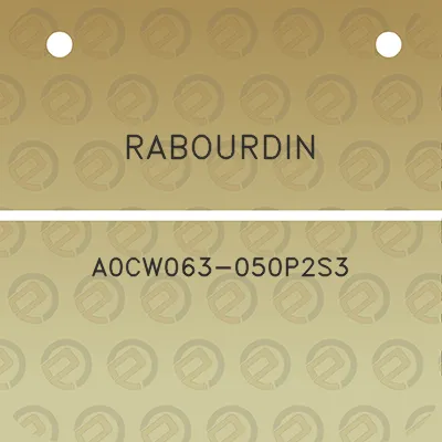 rabourdin-a0cw063-050p2s3