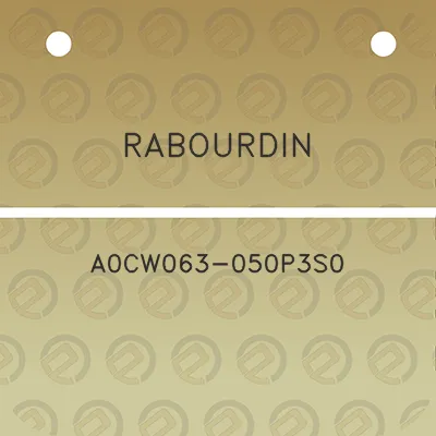 rabourdin-a0cw063-050p3s0