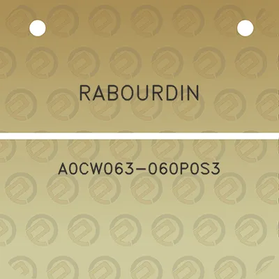 rabourdin-a0cw063-060p0s3