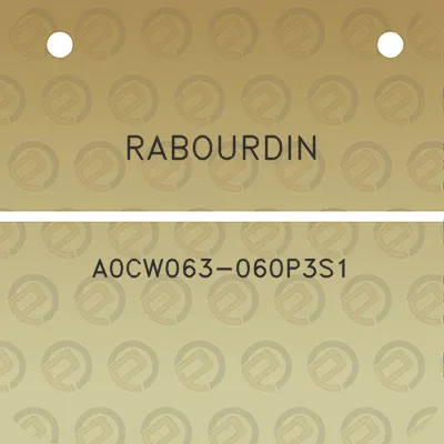 rabourdin-a0cw063-060p3s1