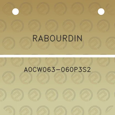 rabourdin-a0cw063-060p3s2