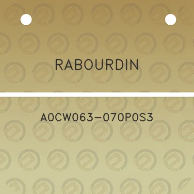 rabourdin-a0cw063-070p0s3