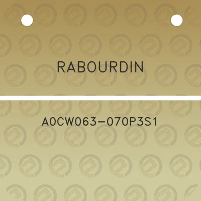 rabourdin-a0cw063-070p3s1