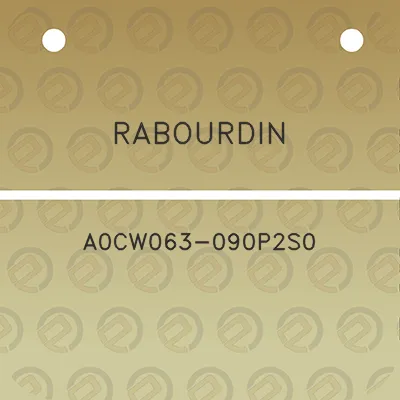 rabourdin-a0cw063-090p2s0