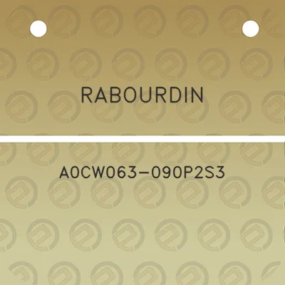 rabourdin-a0cw063-090p2s3