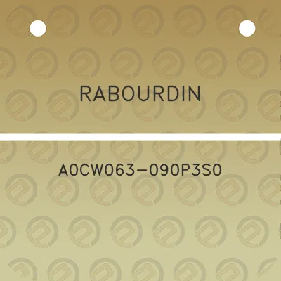 rabourdin-a0cw063-090p3s0