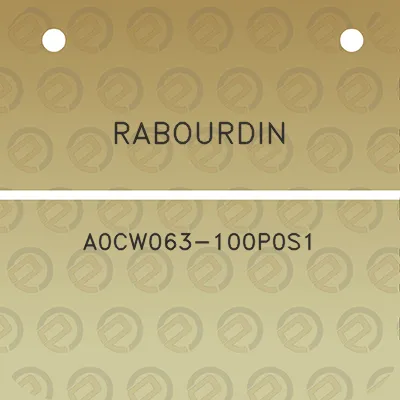 rabourdin-a0cw063-100p0s1