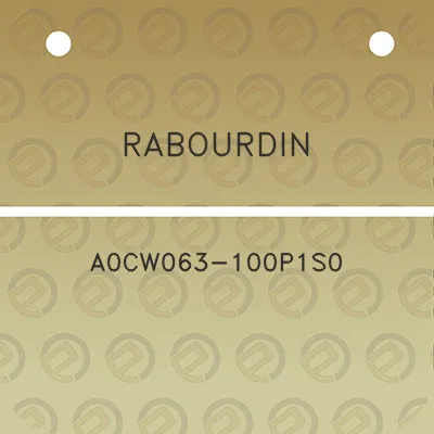 rabourdin-a0cw063-100p1s0