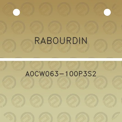 rabourdin-a0cw063-100p3s2