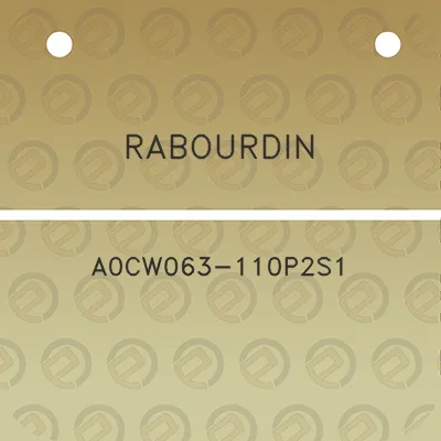 rabourdin-a0cw063-110p2s1