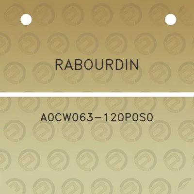 rabourdin-a0cw063-120p0s0