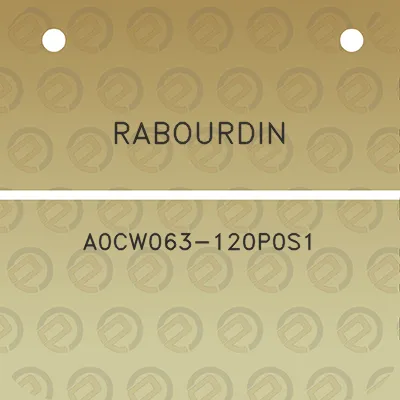 rabourdin-a0cw063-120p0s1