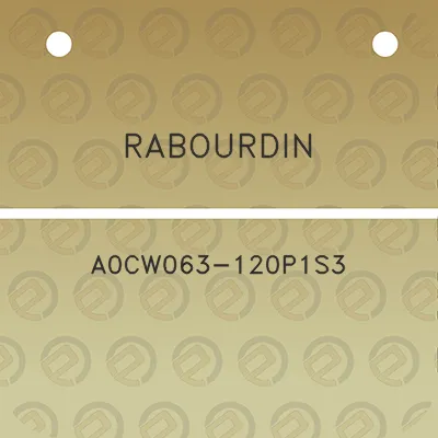 rabourdin-a0cw063-120p1s3