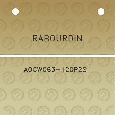 rabourdin-a0cw063-120p2s1