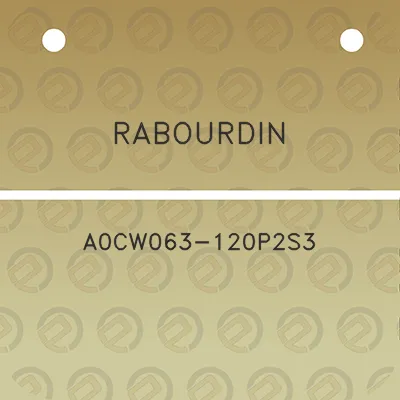 rabourdin-a0cw063-120p2s3