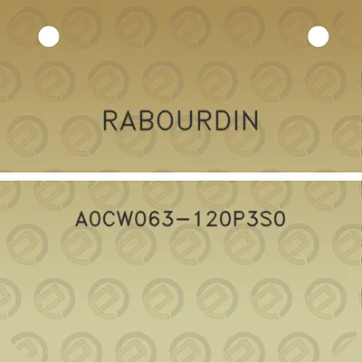 rabourdin-a0cw063-120p3s0