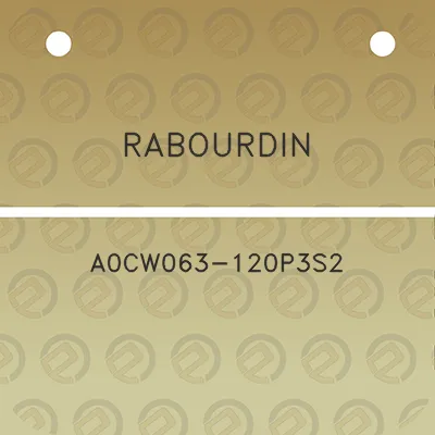 rabourdin-a0cw063-120p3s2