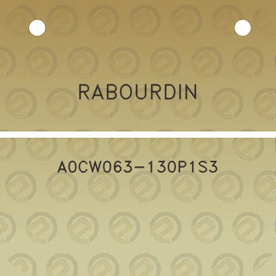 rabourdin-a0cw063-130p1s3