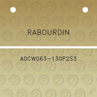 rabourdin-a0cw063-130p2s3