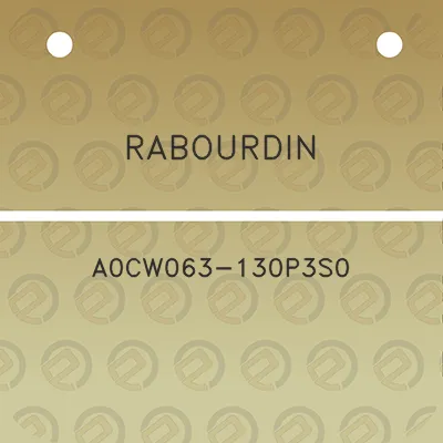 rabourdin-a0cw063-130p3s0