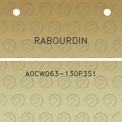 rabourdin-a0cw063-130p3s1