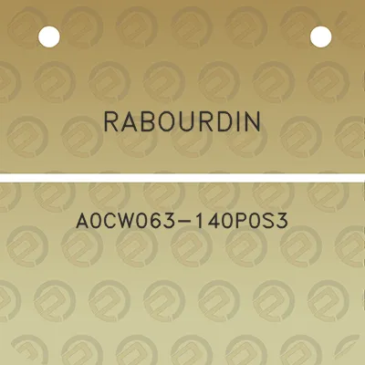 rabourdin-a0cw063-140p0s3