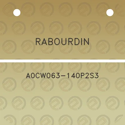 rabourdin-a0cw063-140p2s3