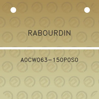 rabourdin-a0cw063-150p0s0