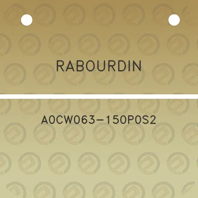 rabourdin-a0cw063-150p0s2