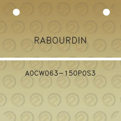 rabourdin-a0cw063-150p0s3