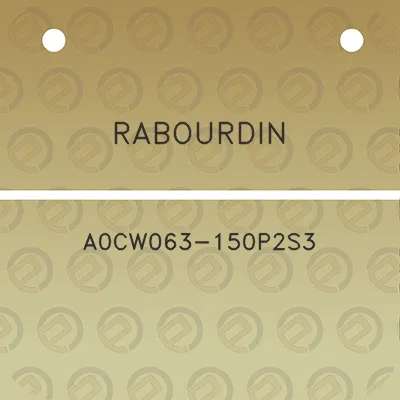 rabourdin-a0cw063-150p2s3