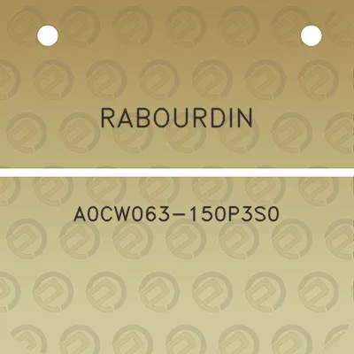 rabourdin-a0cw063-150p3s0