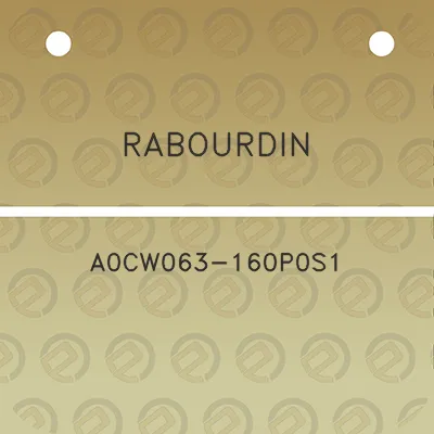 rabourdin-a0cw063-160p0s1