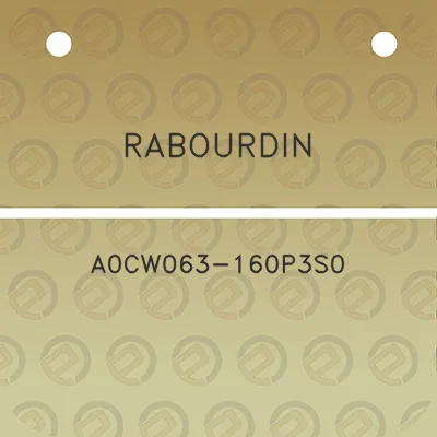 rabourdin-a0cw063-160p3s0