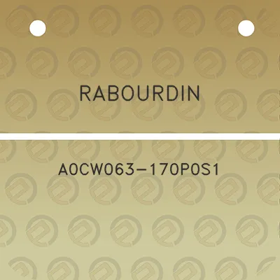 rabourdin-a0cw063-170p0s1